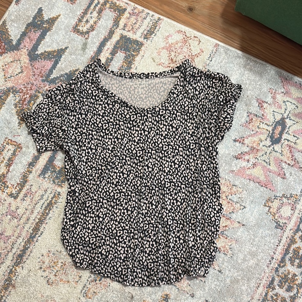 Leopard Print Women's Top